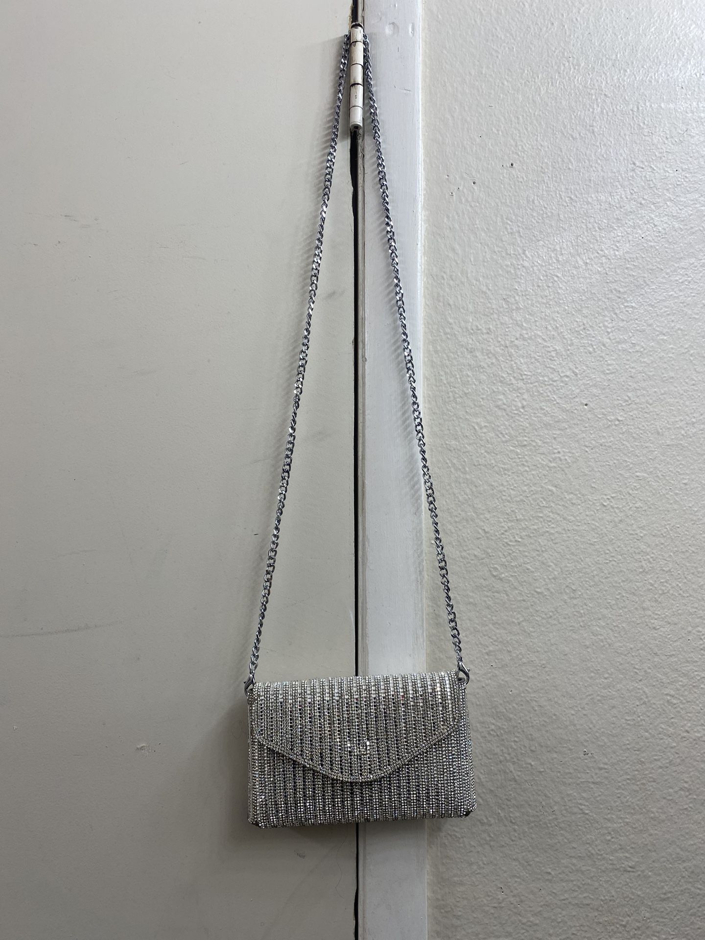 sparkly shoulder purse