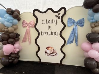 Baby Brewing Backdrop /bar