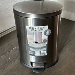 Trash Can Stainless Steel 