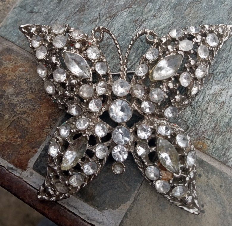 Vintage Butterfly Pendant 