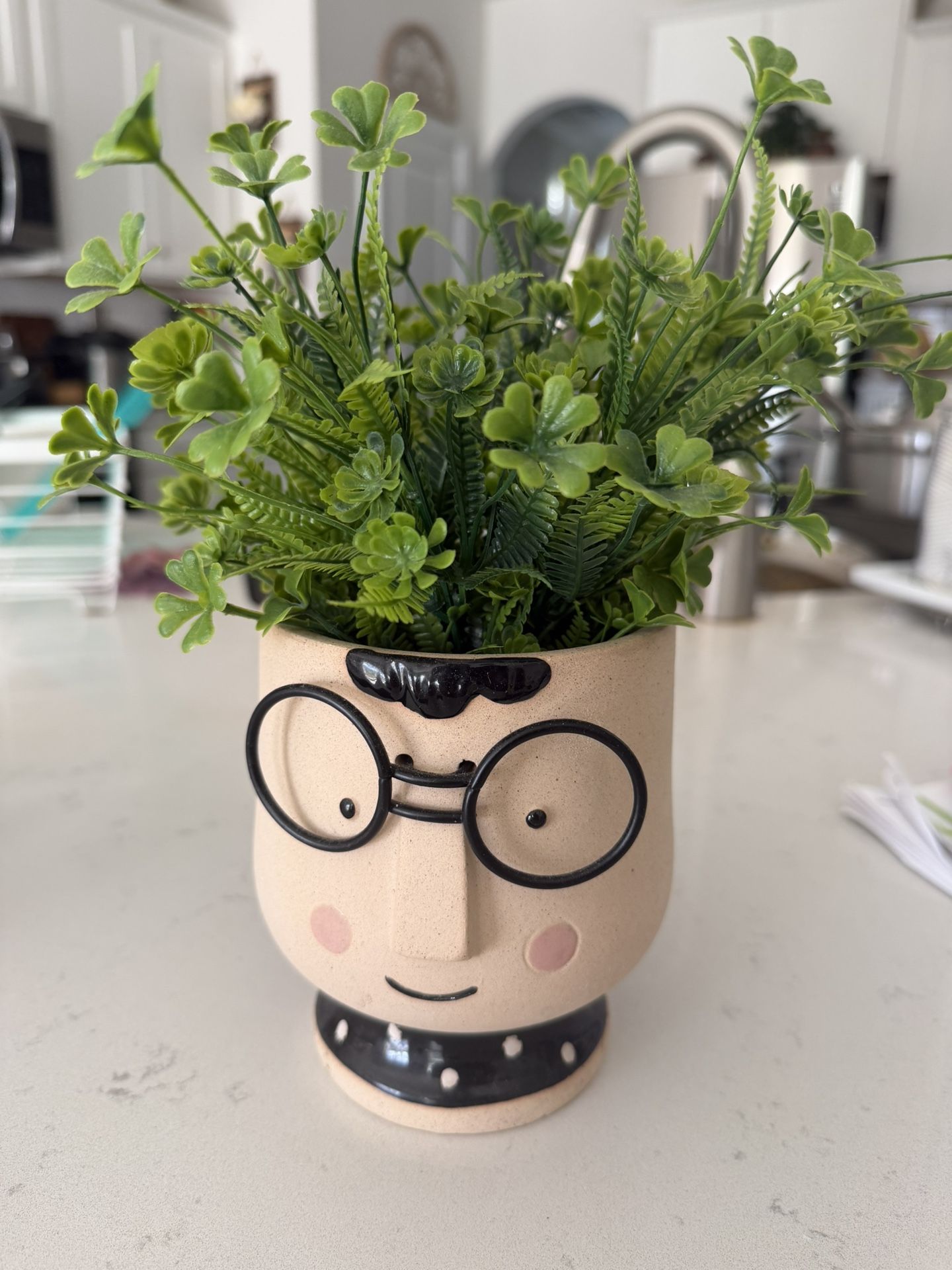 Fake Plant With Planter