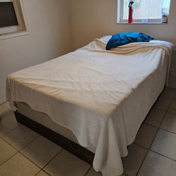 Queen Mattress With Box And Frame