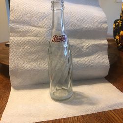 Vintage Glass Pepsi-cola Bottle