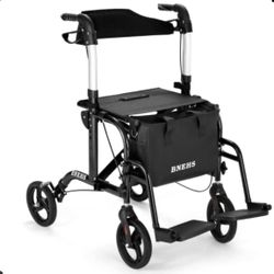 2-in-1 Rollator Walker 