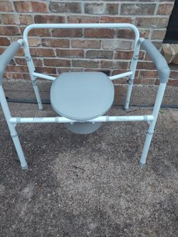 Handicap potty bedside toilet