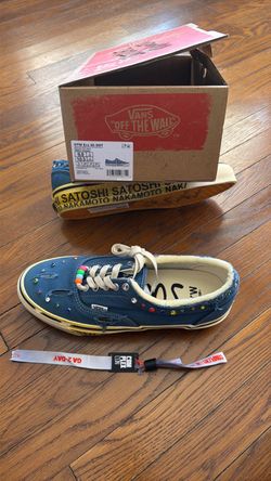 Satoshi Nakamoto Vans Size 9
