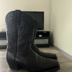 Ariat Heritage Roper Western Boots - Black (Men's Size 11 EE)