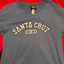 blue santa cruz shirt size S women’s 