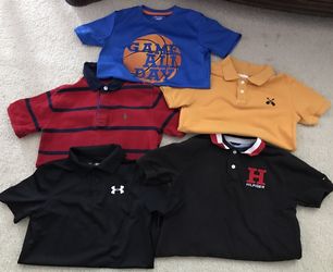 5 Boys shirts