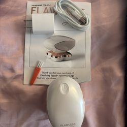 Finishing Touch Flawless Legs Hair Remover (the electric shaver with charger and brush).
