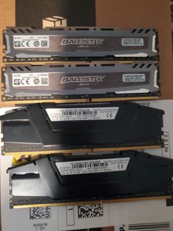 Set Of 2 DDR4 4x8gb = 32gb 3200mhz