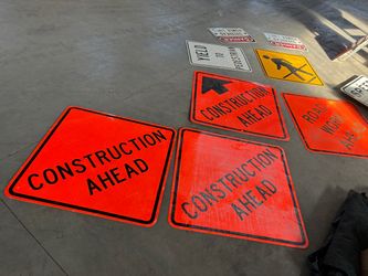 Road Traffic Signs - Priced Individually