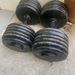 125lbs Dumbbells 