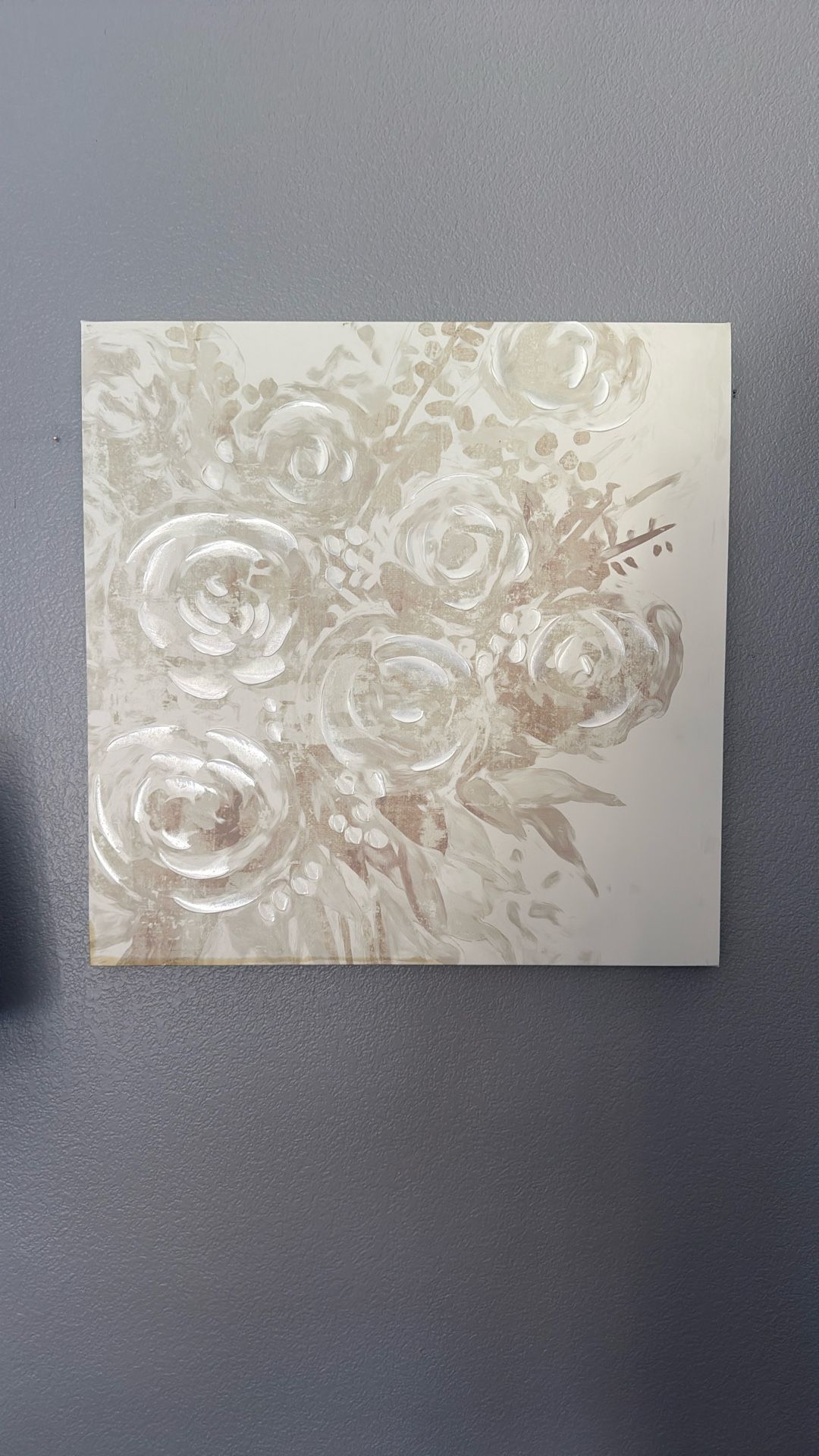 Neutral Canvas Painting