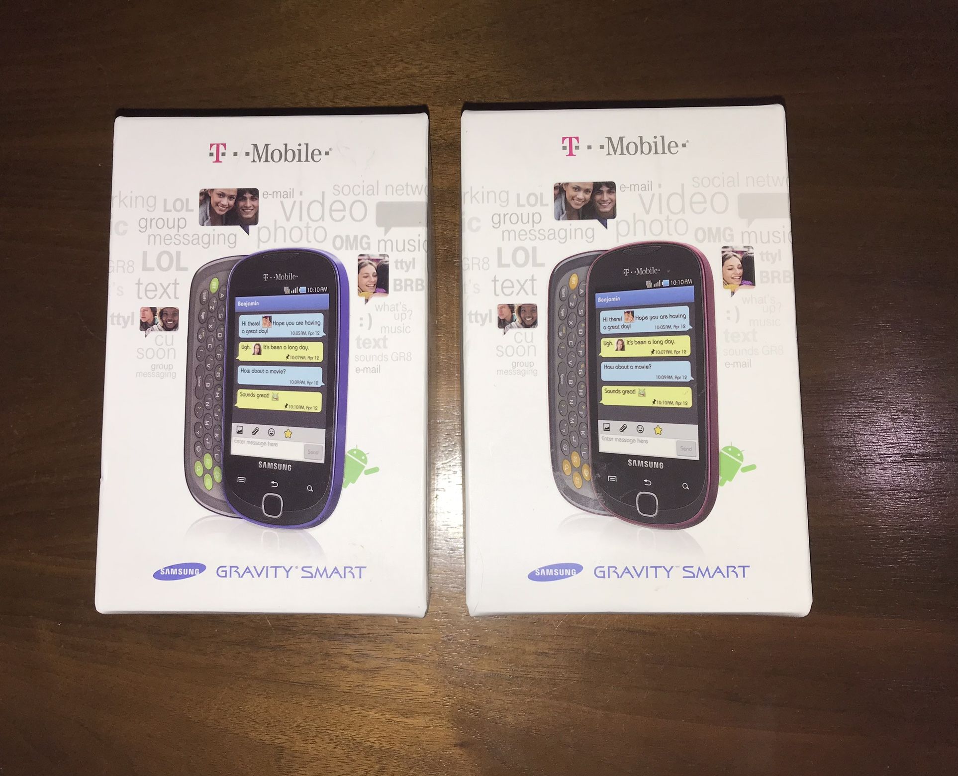 Samsung Gravity Smart Saphire Blue or Berry Red (T-Mobile)