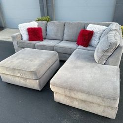 Grey Sectional Couch