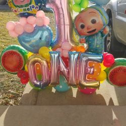 Cocomelon Balloons/Decor 