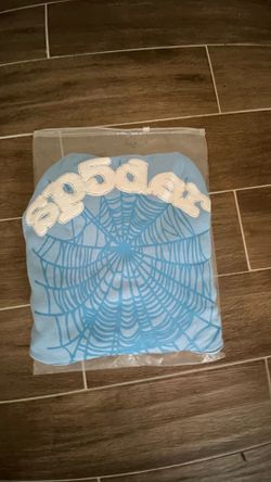 Sky blue spider hoodie