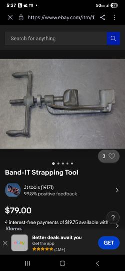 Band It Strapping Tool