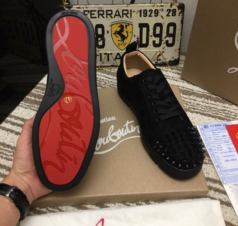 Red Bottoms New in-box Christian louboutin- Louis Orlato Mens Flat Size 11  for Sale in San Francisco, CA - OfferUp