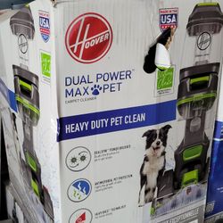 Hoover Dual Power Max Pet Upright Carpet Cleaner, FH54011, New