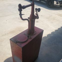 Vintage Oil Pump From 1930's