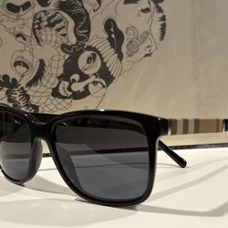 Authentic Burberry Men’s Square Sunglasses - BE4181 Black