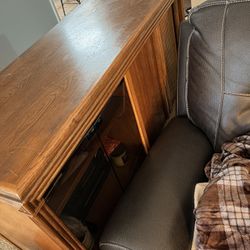 FREE Wood Stereo Or TV Cabinet 