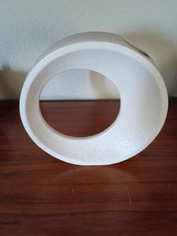 Vintage Mid Century Circular Ikebana Vase