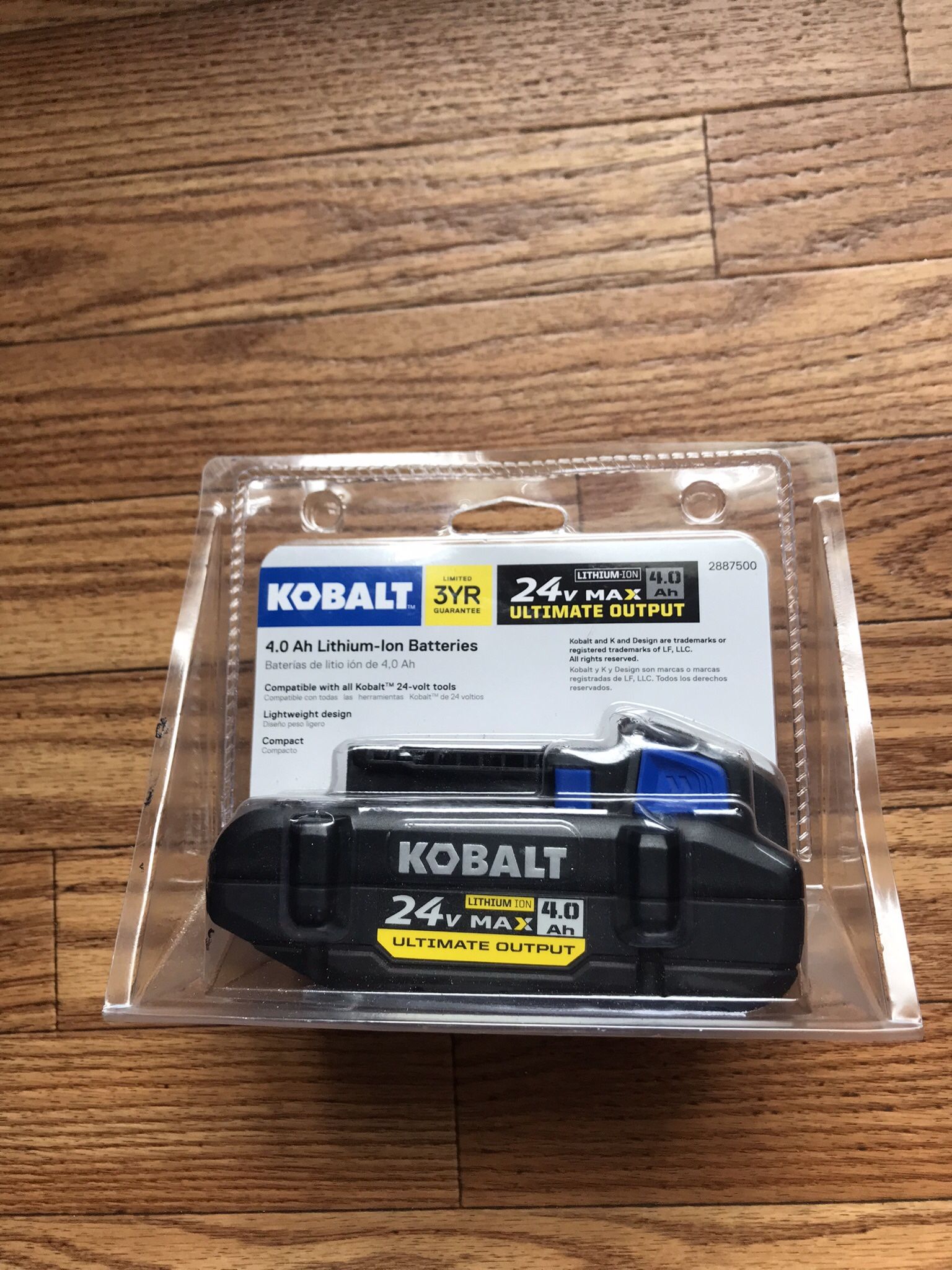 New Kobalt Battery