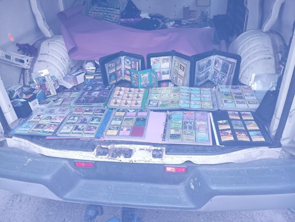 Huge Collection Trading Cards Must See