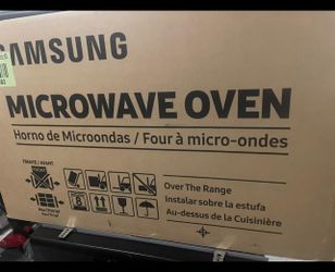 New Microwave In Box