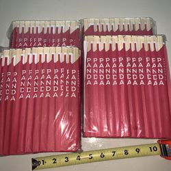 New Wood Chopsticks (4 Packages)