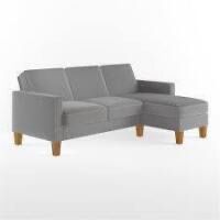 NOVOGRATZ BOWEN SECTIONAL SOFA L-SHAPED COUCH IN GREY NEW IN BOX
