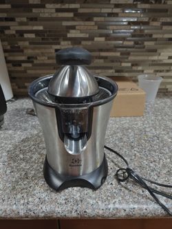 Eurolux Stainless Steel Electric Citrus Juicer