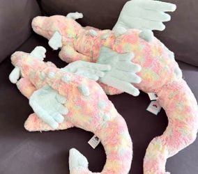 Jellycat Lazulia Dragon Large 19.5” Plush – Rare Limited Edition NWT + Dust Bag
