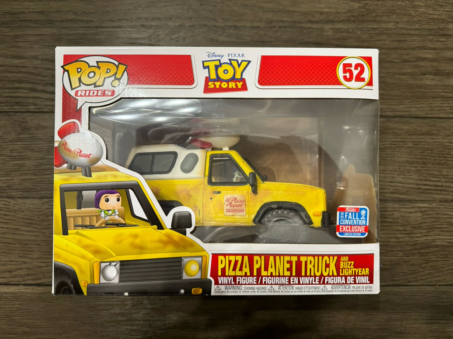 Pizza planet truck 2018 fall Convention 