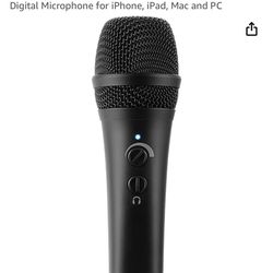 IK Multimedia Irig Mic HD 2 Handheld Condenser Microphone NEW
