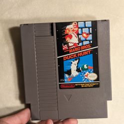 Nintendo Nes Game Super Mario Bros/Duck Hunt 