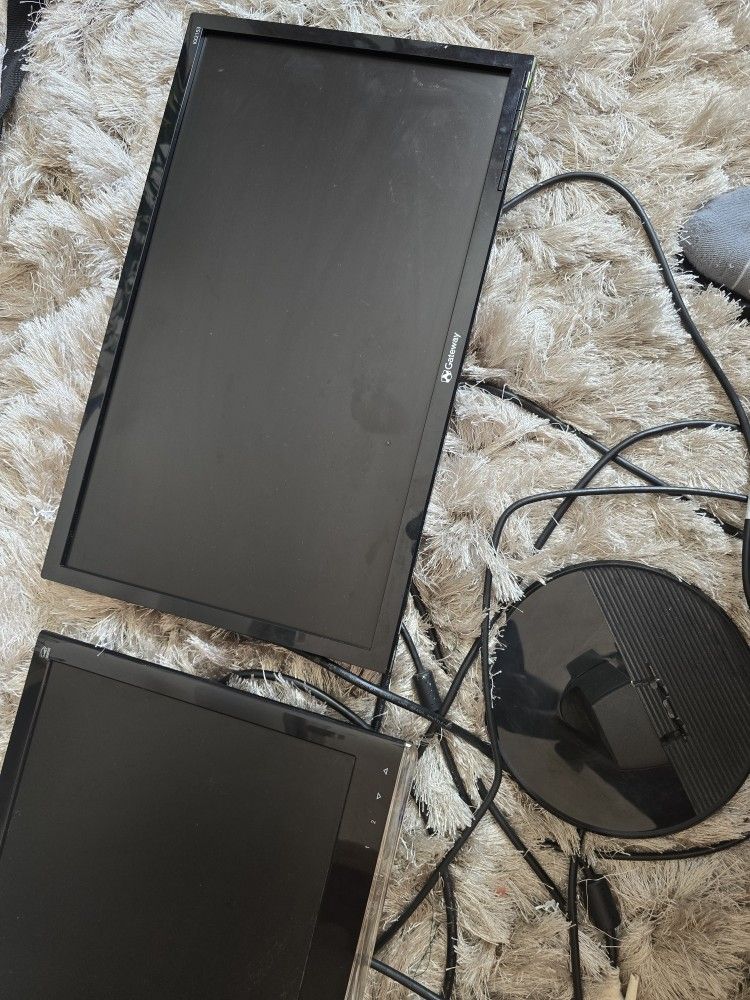 Two Computer Monitors π₯ OBO