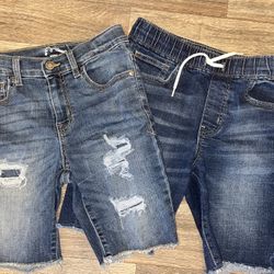 Boys Size 10 Denim Shorts