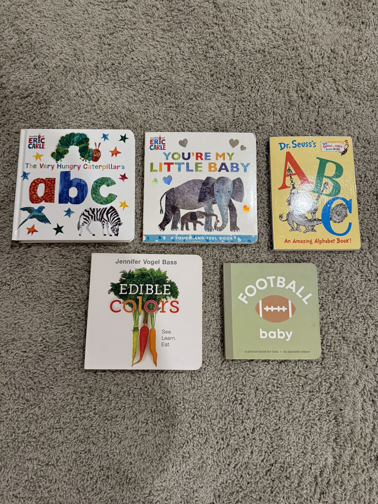 Hungry Caterpillar And Dr. Seuss Baby Toddler Books