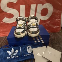 ADIDAS FORUM 84 BAPE LOW