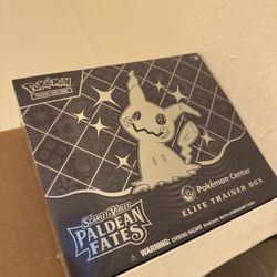 Pokemon Center Paldean Fates ETB