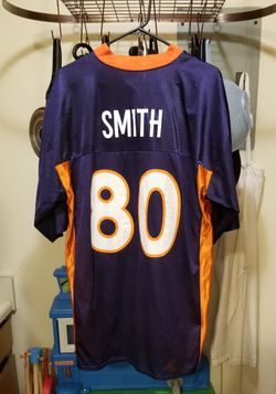 Vintage NFL Denver Broncos Rod Smith#80 REEBOK Jersey Size Large