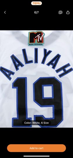 MTV Aaliyah Jersey 