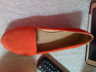 Naturalizer Orange flat shoes 7.5 new