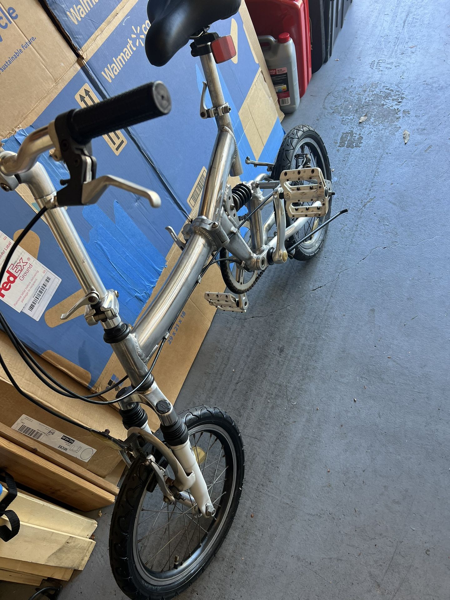 All Aluminum Fold Away Bike