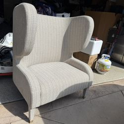 Commercial Grade High Wing Lounge Chair 