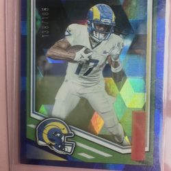 Davante Adams score no. 73 rams football card 